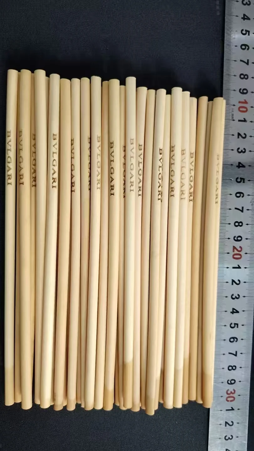 Measured batch of reed straws